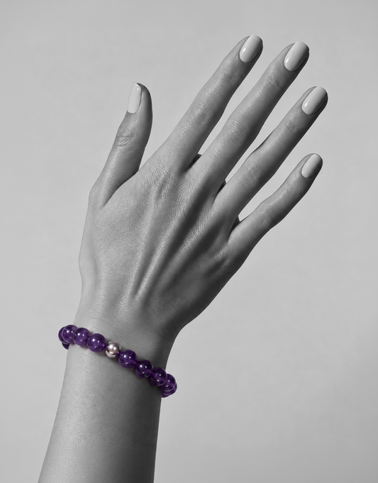 Natural Amethyst Bracelet
