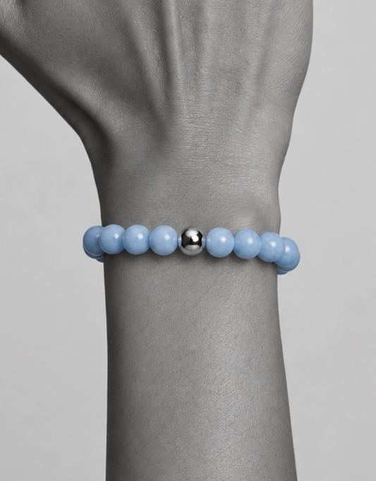 Natural Angelite Bracelet