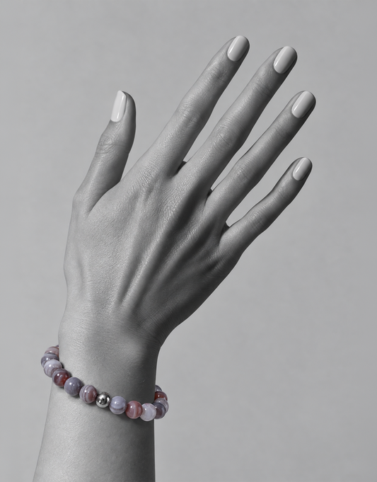 Natural Botswana Agate Bracelet