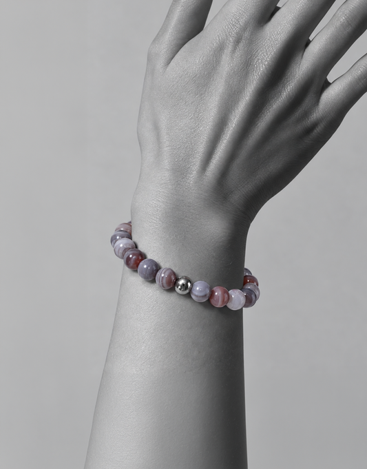 Natural Botswana Agate Bracelet