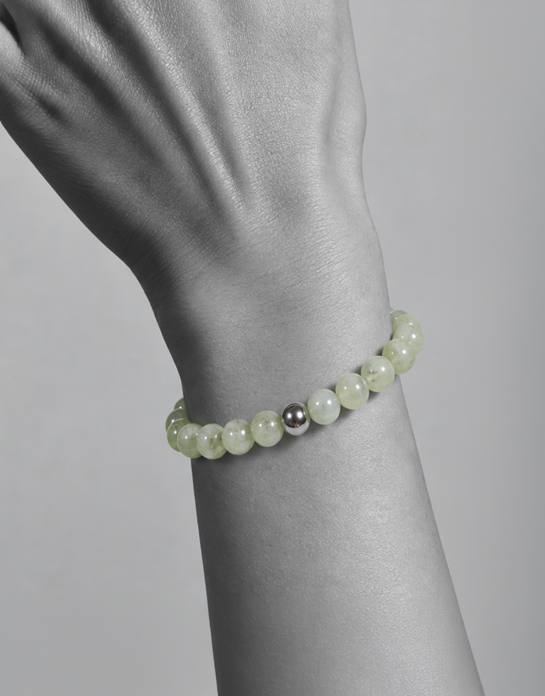 Natural Prehnite Bracelet