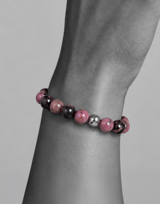 Natural Rhodonite Bracelet
