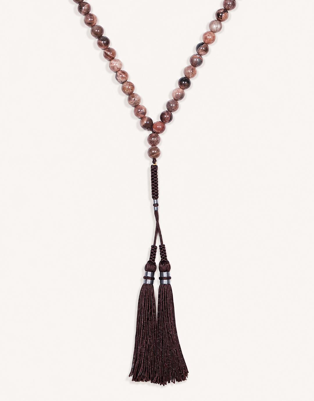 Natural Sunstone Prayer Beads