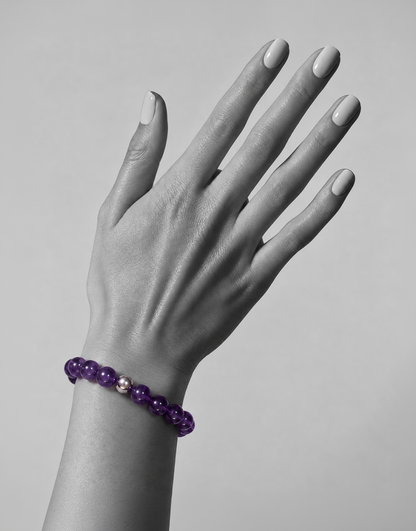 Natural Amethyst Bracelet