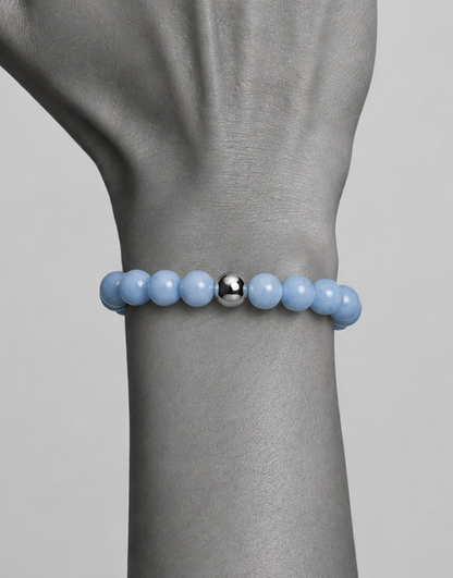 Natural Angelite Bracelet