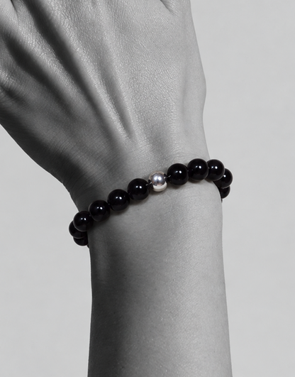 Natural Black Tourmaline Bracelet