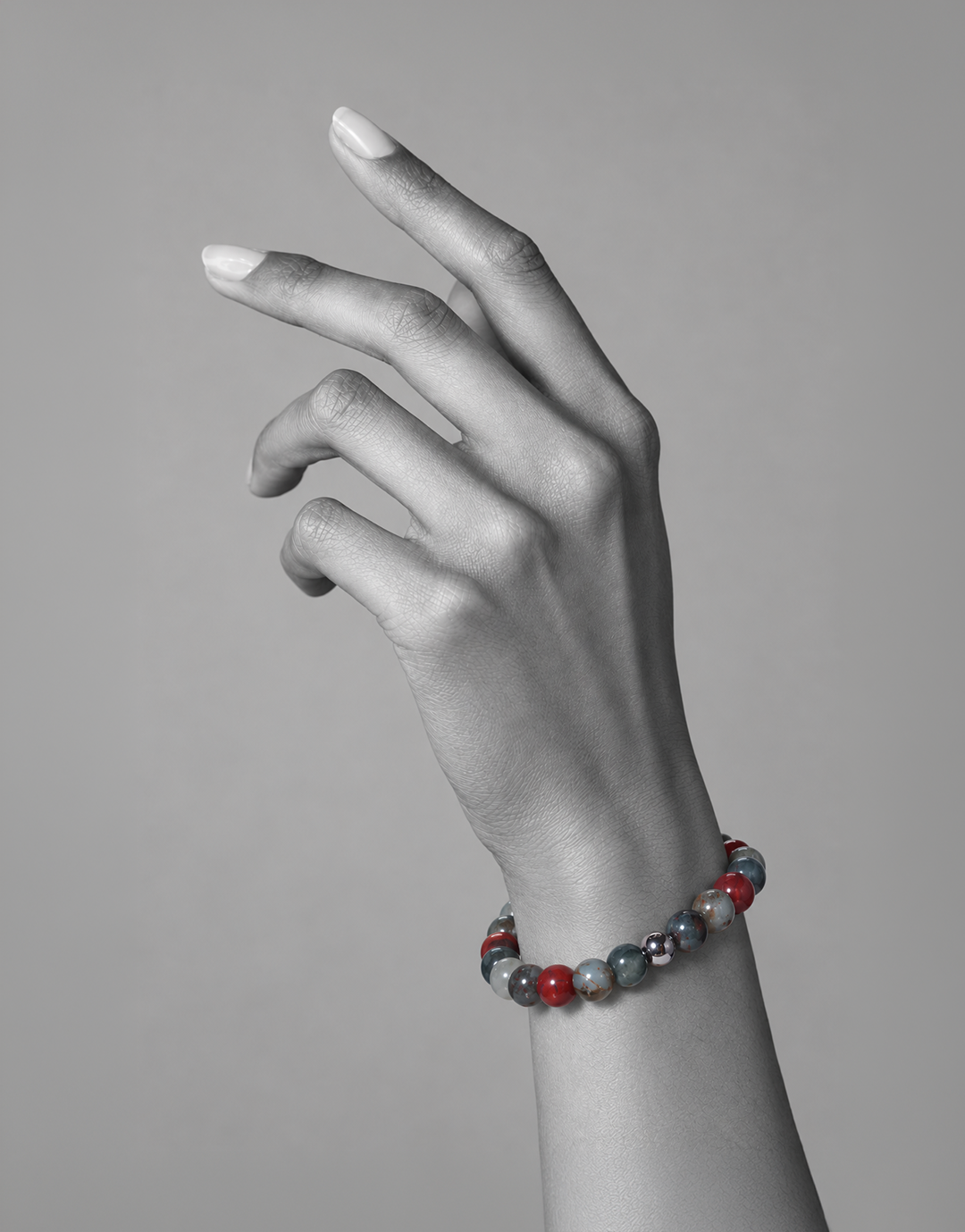 Natural Bloodstone Bracelet