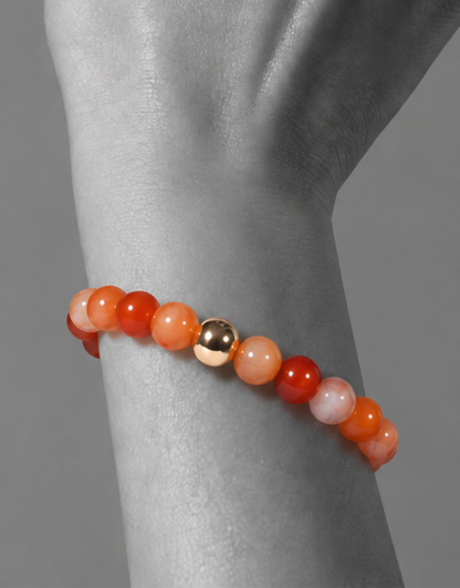 Natural Carnelian Bracelet