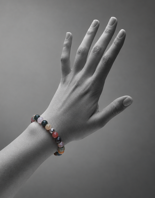 Natural Indian Agate Bracelet