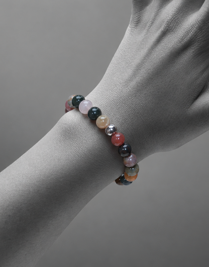 Natural Indian Agate Bracelet