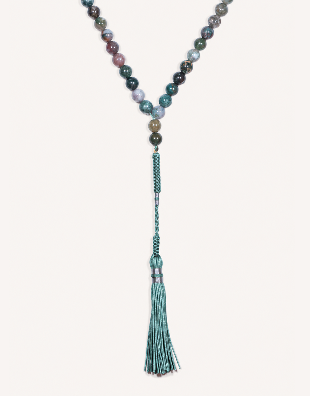 Natural Indian Agate Prayer Beads