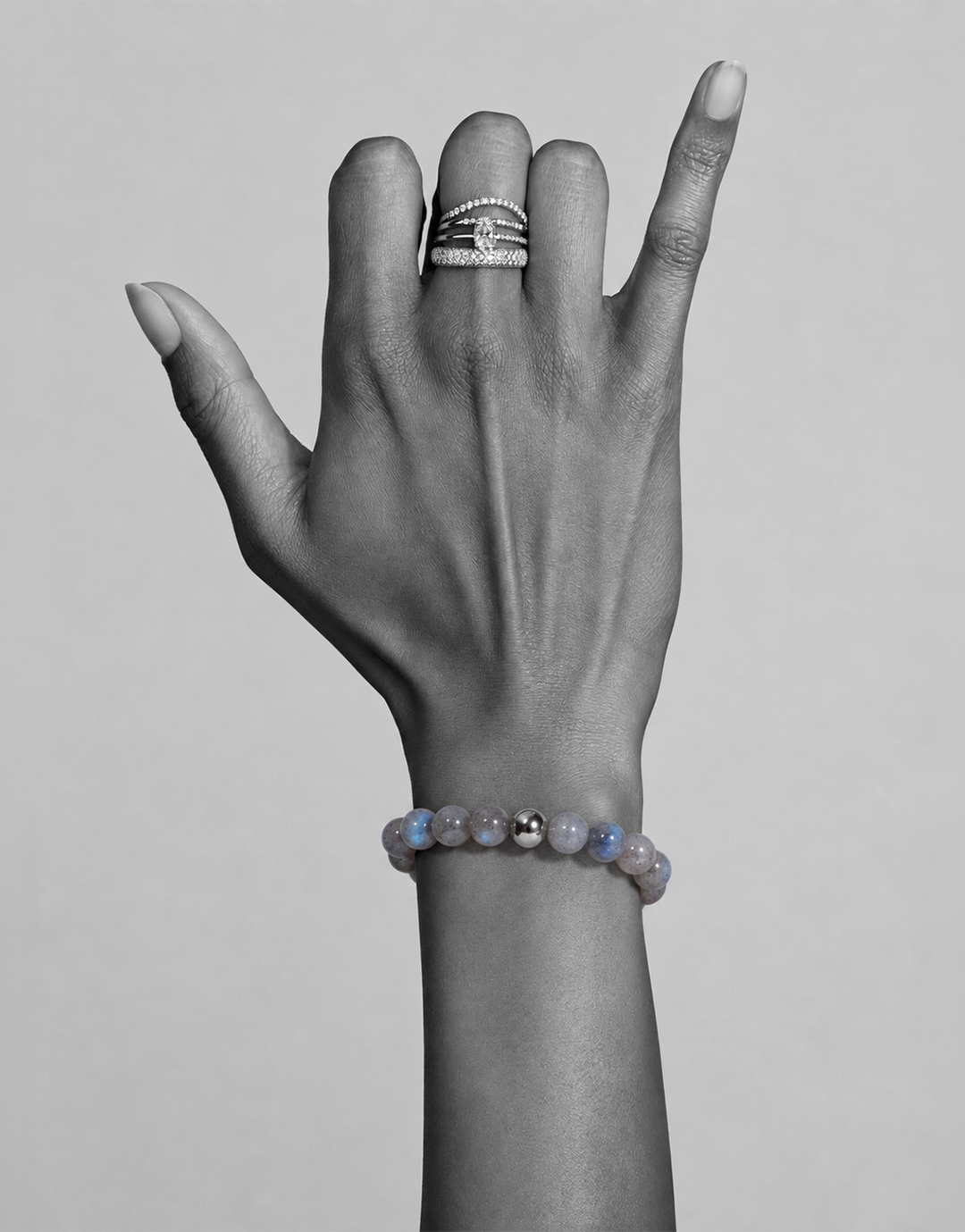 Natural Labradorite Bracelet