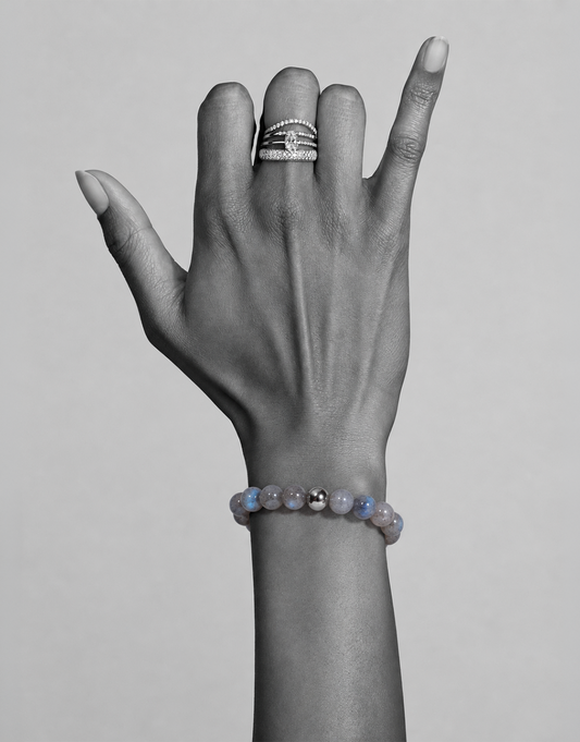 Natural Labradorite Bracelet