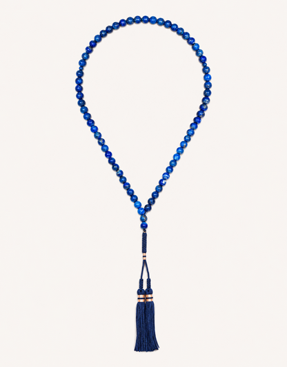Natural Lapis Lazuli Prayer Beads
