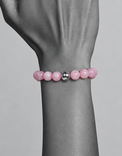 Natural Pink Opal Bracelet