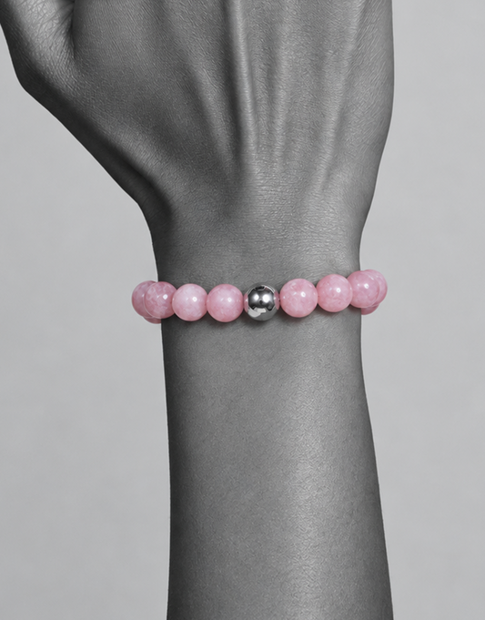 Natural Pink Opal Bracelet