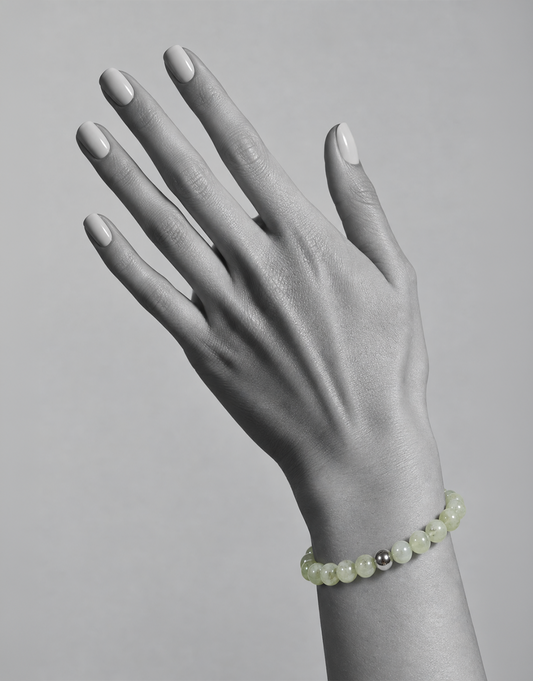 Natural Prehnite Bracelet