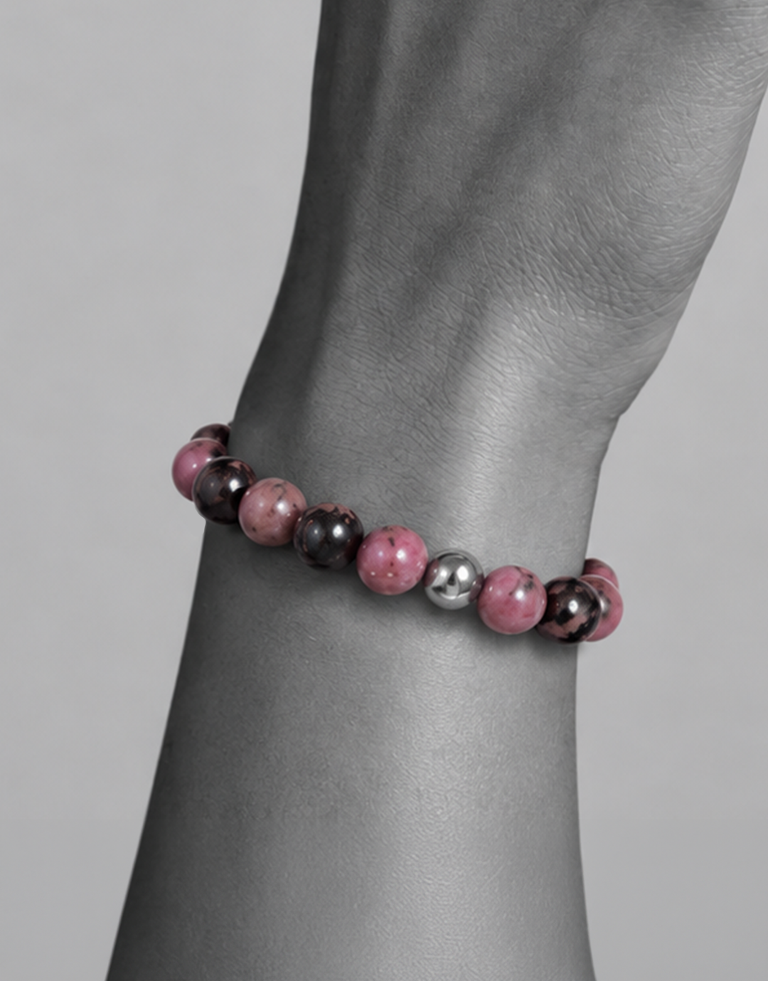 Natural Rhodonite Bracelet