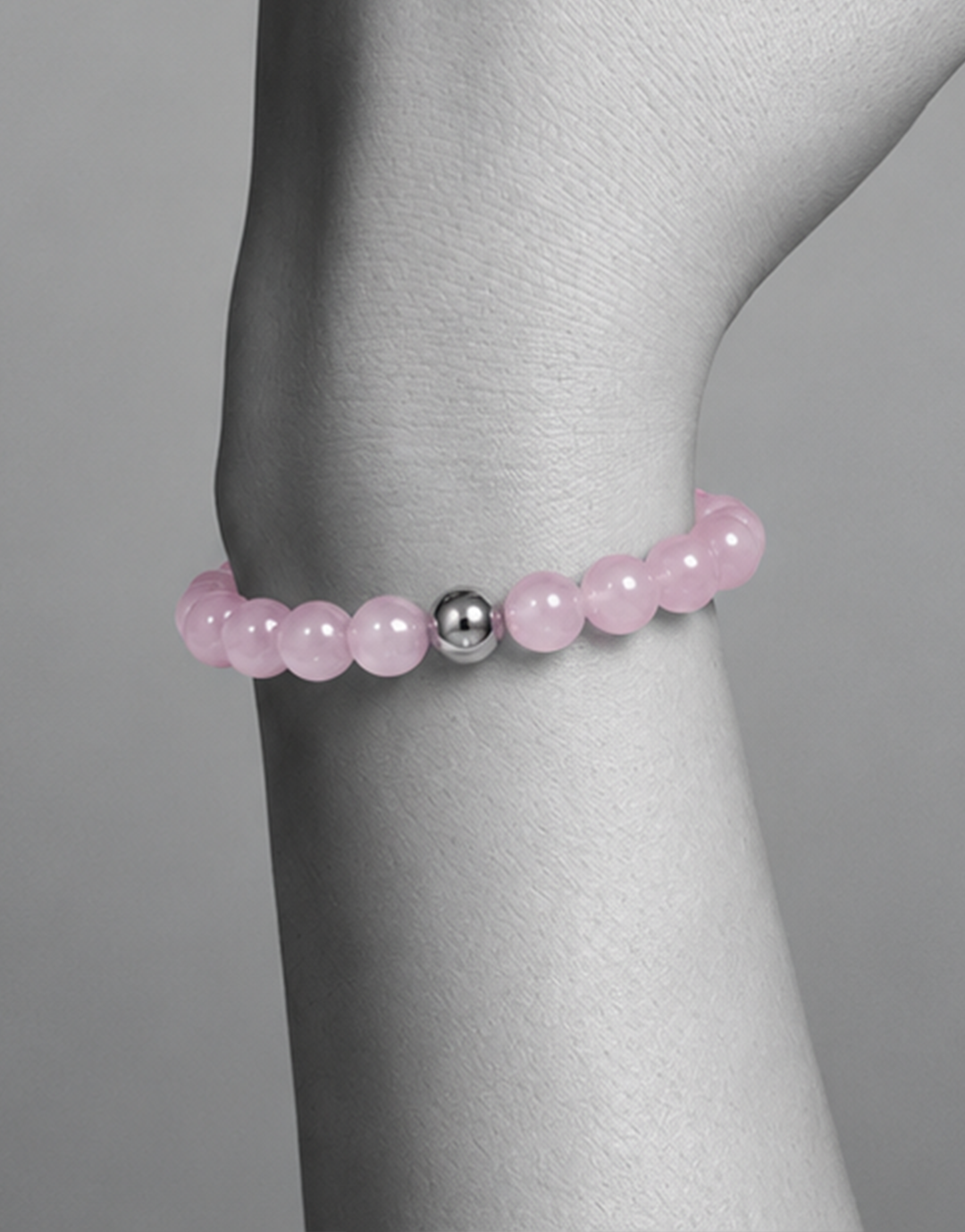 Natural Rose Quartz Bracelet