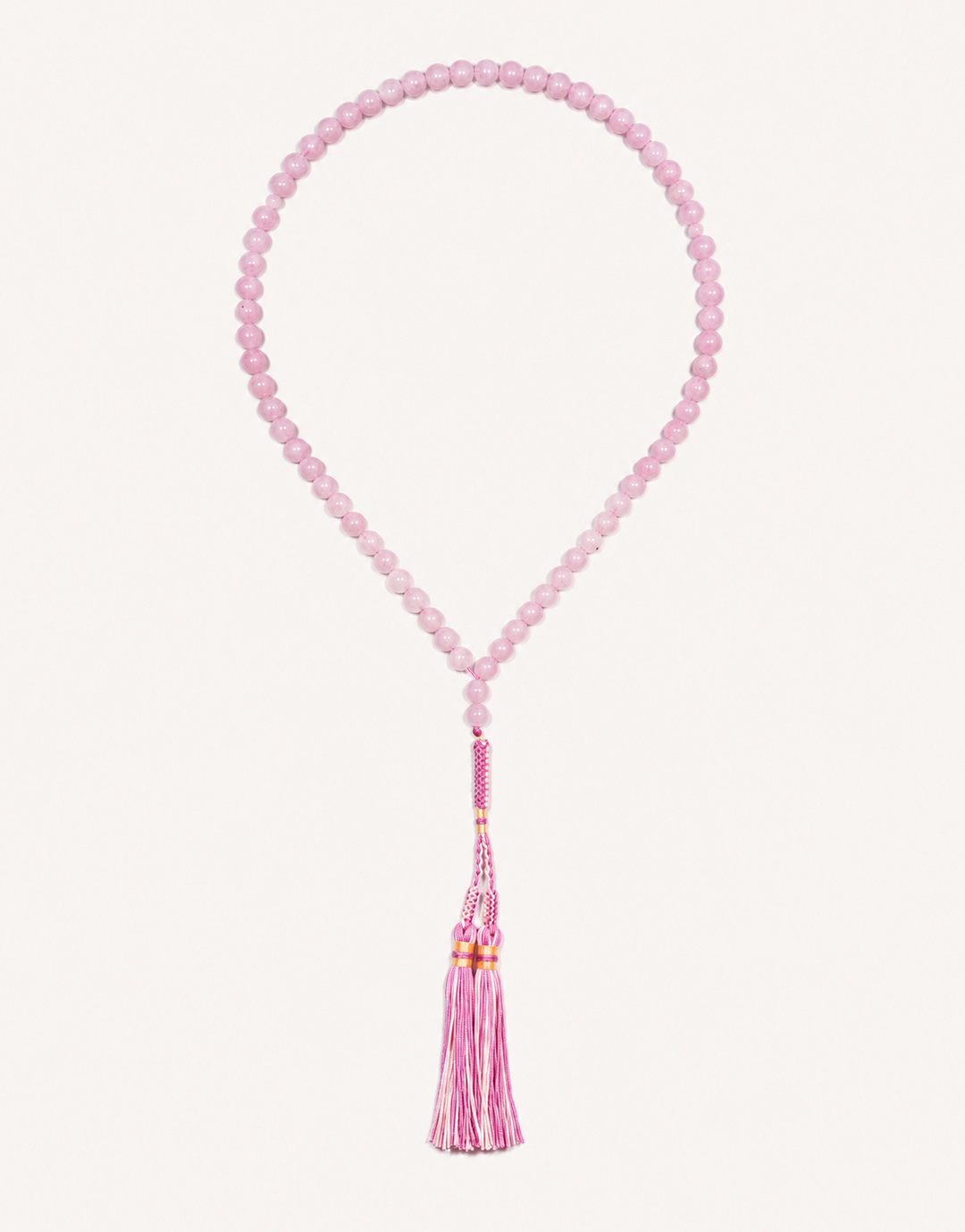 Natural Rose Quartz Prayer Beads