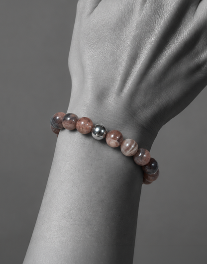 Natural Sunstone Bracelet